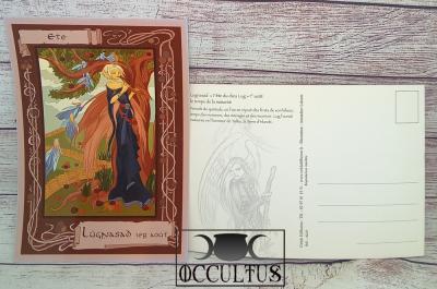 Postcard from Amandine Labarre celebrating the feast of Lug, August 1