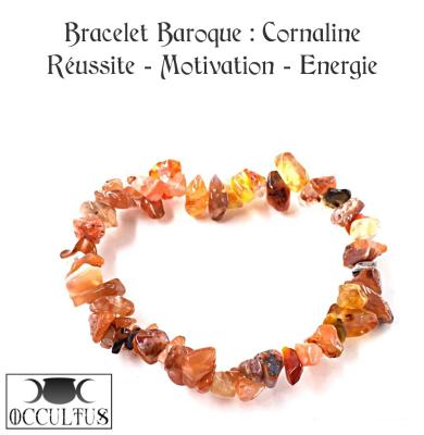 Carnelian fights negative thoughts and brings success in all areas