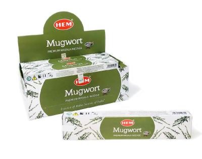 Mugwort incense helps to cleanse spaces of negative energy
