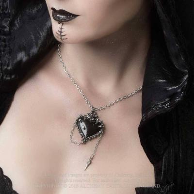 Beautiful pendant from a witch's broken heart