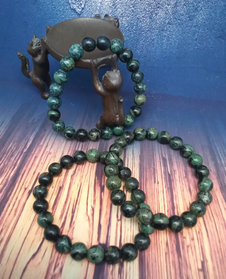 kambaba jasper bracelet,healing bracelet,prsperity bracelet,shaman bracelet,courage bracelet,lithotherapy,natural stone jewellery