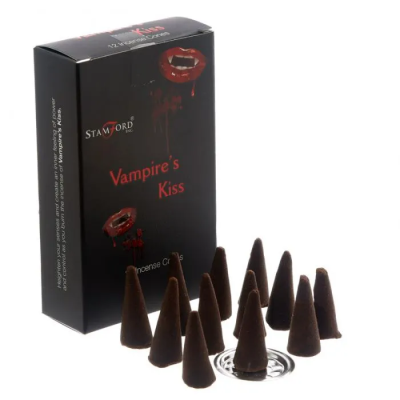 Black Stamford incense cones: magic, witchcraft, angel, fairy...