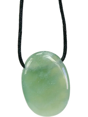 Natural stone necklace - Serpentine