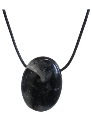 Natural stone necklace - Black Tourmaline