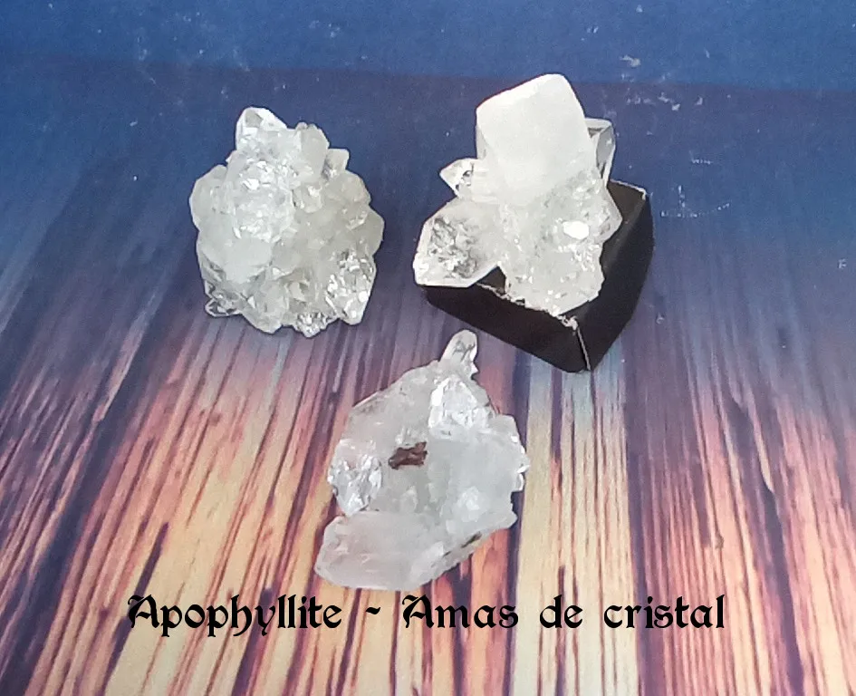 Apophyllite - Amas Cristal 40156-DG : Boutique ésotérique et magie