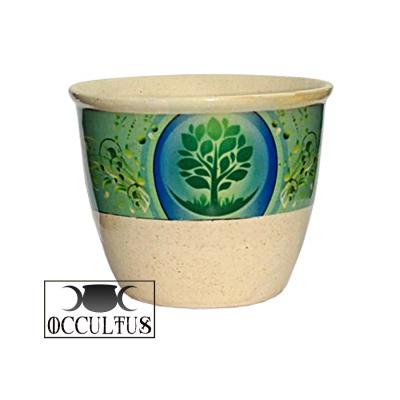 Petit pot en céramique pour vos encens, smudges ou pierres
